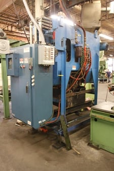 264 KVA Federal, rotary seam welder, 10" wheel, 6" air operated roller bearing, 440 V.