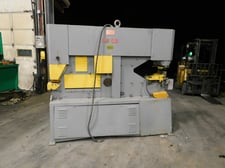 6" x 6" x 1/2" Geka #100SD, ironworker, 110 ton, 10 sets used tooling included