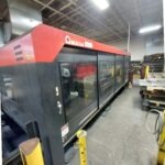 Amada #F0M-23015NT, Co2 laser, internal & external optics replaced & aligned, with chiller & dust collector
