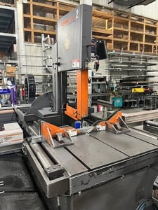 18" x 20.75" Hem #VT100HLM60, semi-automatic, 15' 6" x 1.25" x .042"blade