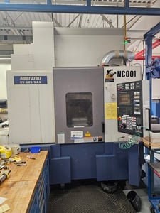 Mori Seiki #GV-503/5AX, vertical machining center, 30 automatic tool changer, 5-axis, 2001