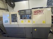 Hardinge #ST-25, swiss type automatic screw, 1" bar capacity, 9.65" length, 200-6300 RPM, 7.3 HP, Fanuc 18-T