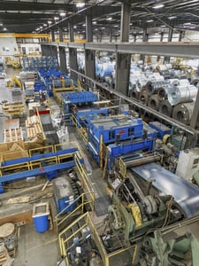 72" x .25" Braner, Cut-To-Length line, 50000 lb., 20-24" ID