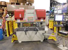 100 Ton, Accurpress #71006, CNC hydraulic press brake, ETS 3000 5-Axis Control, 6' overall, 2008