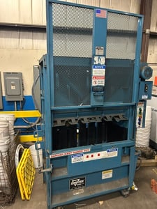 Marathon #4224, vertical baler, 42" x 24" opening, 1.5 HP, reconditioned