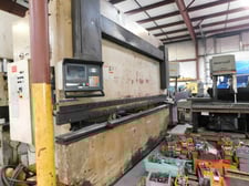 220 Ton, LVD #220JS-13, hydraulic press brake, Hurco Autobend 7 2-Axis CNC Control, 13' overall, 1999