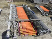 Voith #KS60P, Low Density Cleaners, (2) 90-Head Bank, (1) 51-Head Bank w/(9) Empty Locations, 2" diameter Top