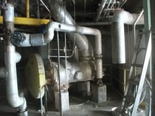 Impco #100, Stainless Steel Steam Mixer, 200 tons/day capacity, 40 HP Motor, 1180 RPM, 575 V