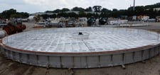 Krofta #SPC62, Clarifier, Stainless Steel, Scoop Discharge, 62' diameter Size, 9200 GPM, w/(3) Air