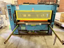 Schwabe #SR110, Die Cut Press, w/Hydraulic Pumping System, 32" x 64" Platen, 8 Stroke Shuttle Table
