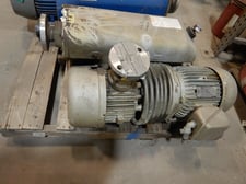 117 CFM, Busch #RA-0160-B032-1001, Vacuum Pump, 7.5 HP, 1750 RPM, 230/460 V