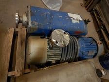 117 CFM, Busch #RA-0160-B032-1001, Vacuum Pump, 7.5 HP, 1750 RPM, 460 V
