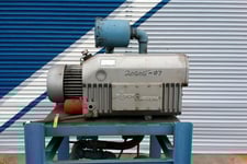 117 CFM, Busch, Vacuum Pump, w/TMP Press, 300 m3/hr., 0.5 torr, 175 CFM @ 0.1 mbar, 7.5 HP, 1500 RPM