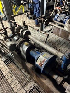 35 CFM, Nash #AHF-120, Horizontal Vacuum Pump, Liquid Ring, Cast Iron C9300