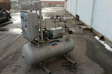 45 CFM, Busch #L63-G1, Vacuum System w/Tank, 2.0 Torr, 3 HP, Explosion Proof