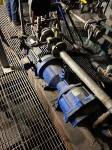 45 CFM, Horizontal Liquid Ring Vacuum Pump, Cast Iron C9000