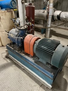 80 CFM, Horizontal Dryer Vacuum Pump, Liquid Ring, Cast Iron
