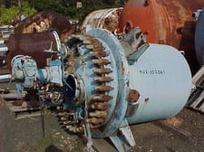 200 gallon Pfaudler #EL-Series, Glass Lined Reactor, 5015 Glass, 36" diameter x 42" straight side, 25 psi/FV