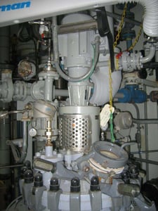 30 gallon De Dietrich, Glass Lined Reactor, 3009 Glass, 150 psi/FV @ 500°F Internal, 100 psi @ 500°F