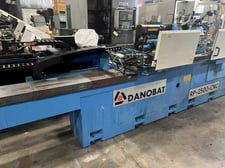 12" x 100" Danobat #RP-2500-CNC cylindrical grinders, 19" x 4" wheel, SMW Autoblock SLU-2 steady rest, 1998