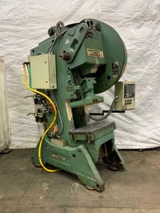 60 Ton, Minster #6, OBI press, 4" stroke, 16" Shut Height, 2-3/4"slide adj., air clutch & brake, 5 HP