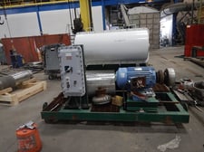 14" x 50" Sharples #P3400, Decanter Centrifuge, Stainless Steel, hard conveyor, 52:1 gearbox, main 50 HP,