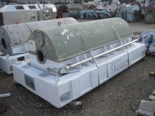 Sharples Pennwalt #P5400, Decanter Centrifuge, 316 Stainless Steel, solid bowl