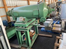 14" x 14" Westfalia #CA365, Decanter Centrifuge, Stainless Steel, 4000 RPM, 40 HP, 230/460 V., 14"/8" scroll