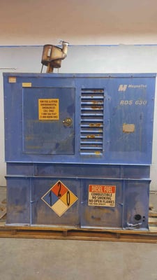 50 KW Magnetek #RDS630, Diesel Generator, John Deere #4039, 1 & 3PH, 976 Hrs