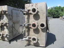 72" Alfa Laval/Celleco, DSM Triple Bank Inclined Pressurized Water Extractor Thickener, Stainless Steel, 120