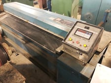 60" Rosenthal #WA-S-5-HUBSEVAAW, Sheeter, Dual 48" O.D. Unwinds, Heavy Duty Blades