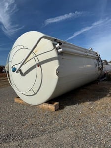 10000 gallon Walker Stainless, Stainless Steel Jacketed Mix Tank, Vertical, 121" O.D., 150 psi @ 300&deg;F, 2005