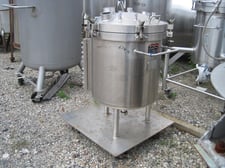 40 gallon Lee, Inc., Stainless Steel Tank, Vertical, 24" diameter x 24" Straight Side, 50 psi @ 300&deg;F