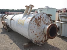 1378 gallon 48" x 175", Best Mfg. Co., Vertical Carbon Steel Tank, 257" overall height, 0.75" thick Shell, 50