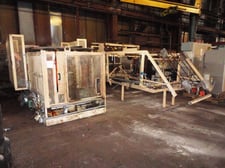 Brown #T-300, Trim Press, 11.75" x 37.5" width Cutting Window, 480 V, w/Canopy & Control Panel