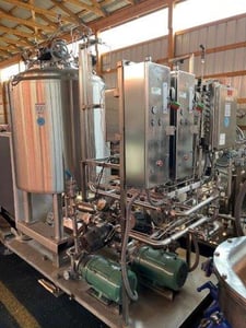 Penfield #51378-01, Purified Stainless Steel Water Treatment System, 211 GPM, 100 psi @ 300°F Shell