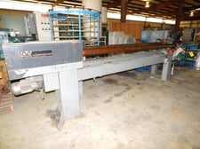 Menasha #S200, Core Cutter, 120" long, 5" core, 2 HP, 230/460 V