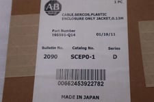 Allen-Bradley 2090-SCEP0-1 Fiber Optic Cable Ser D New In Box Spot Goods STOCK B-1422