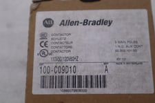 New open box Allen-Bradley bradley 100-c09d10 contactor iec 9 amp 3 pole stock b-1385 662072608203