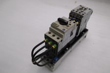 Allen-Bradley bradley 140m-d8e-c16 circuit breaker with 100-c16*10 contactor stock 717-a