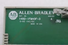 Allen-Bradley bradley 1492-ifm40f-3 wiring systems modules stock 2409a