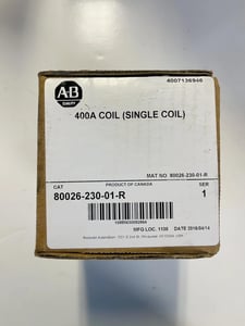 New Sealed Allen-Bradley Bradley 80026-230-01-R 400A COIL SER 1 ( SINGLE COILD) #K-309