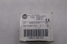 New OPEN BOX 700-HA33A1-3-4 Allen-Bradley Bradley AB Tube Base Relay STOCK K-3392