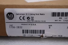 NEW Allen-Bradley 1756-IB32 INPUT MODULE 32 POINT DIGITAL 10-31 VDC STOCK L-603C
