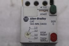 LOT OF 2 Allen-Bradley Allen Bradley 140-MN-0400 Manual Motor Starter STOCK K-3543