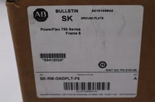 Allen-Bradley bradley sk-rm-gndplt-f5 powerflex 750 series a frame 5 stock #5401