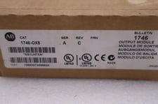 NEW OPEN BOX Allen-Bradley 1746-OX8 SLC 500 Output Module 1746-0X8 STK H274