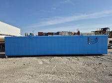 Switchgear for generator set package enclosure with cable ties