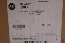 NEW Allen-Bradley Bradley 20BB022A3AYYBCC1 AC VFD Variable Frequency Drive STOCK 4708