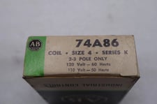 Lot of 2 - Allen-Bradley bradley 74a86 size 4 series k stock l-436-c